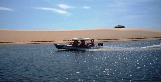 Passeio de Lancha, Rio Preguiças